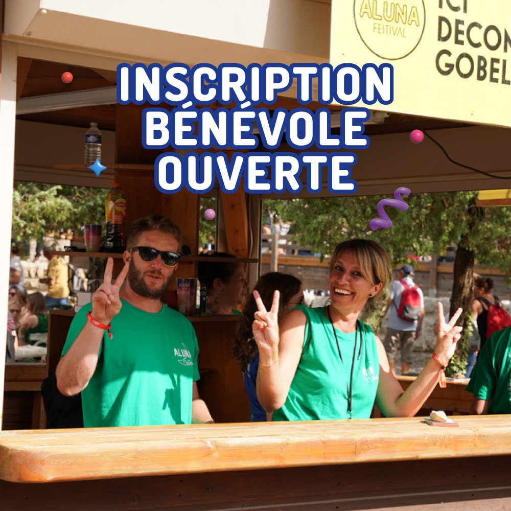 Benevole aluna festival